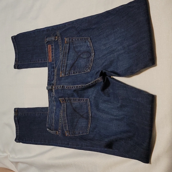Calvin Klein dark wash mid rise ultimate skinny jeans size 0 - Picture 5 of 7